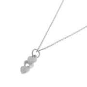 Label Kiki Ketting open heart silver