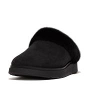 FitFlop Gen-ff shearling-collar suede slippers