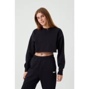 Björn Borg Studio oversized cropped crew 10002197-bk001