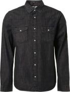 No Excess Shirt denim twill black