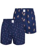 MG-1 Wijde kerst boxershorts heren 2-pack