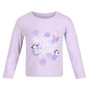 Regatta Kinderen/kinderen splish splosh peppa pig t-shirt met lange mo...