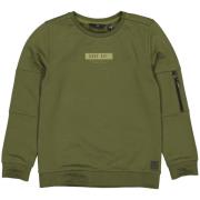 Levv Jongens sweater albert olive dust