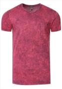 Rusty Neal T-shirt heren bordeaux rood - 15283
