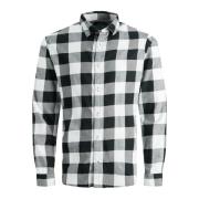 Jack & Jones Jjegingham twill slim shirt l/s