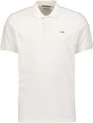 No Excess Polo korte mouw stretch white