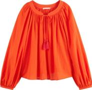 Scotch & Soda Balloon sleeve top candy red