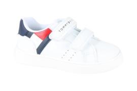 Tommy Hilfiger T1b9-33327-1355100 white unisex kinder klittenbandschoe...