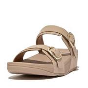 FitFlop Lulu adjustable slide leather