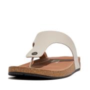 FitFlop Iqushion men's leather toe-post sandals