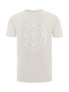 Pure Path 24010106 front back print 46 sand t-shirt p