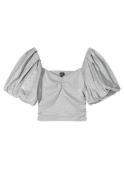 Alix The Label Woven lurex tops