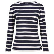 Regatta Dames federica stripe t-shirt met lange mouwen