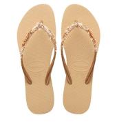 Havaianas Slim glitter ii | sand golden teenslippers dames