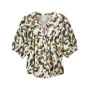 Summum 2s3133-12034 blouse ornament print