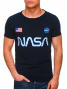 Ombre heren t-shirt s1437 nasa