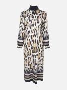 Mucho Gusto Dress mainz leopard print with belts