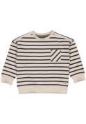 Quapi Jongens oversized sweater merijn aop stripe