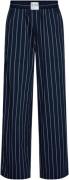 Co'Couture Sebicc stripe long pant navy