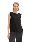 Tom Tailor Top with volant sleeves