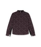 Refined Department Alvera ladies woven flowy dots blouse dessin