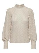 Jacqueline de Yong Jdyavery ls lace top jrs noos ecru