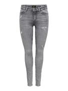 Only Onlwiser blush mid sk fg320 grey denim