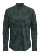 Only & Sons Onserlind ls knitted jacquard shirt dessin