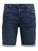 Only & Sons Onsply life reg d blue jog pk 8582 blue denim