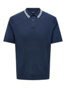 Only & Sons Onsdennis life reg 12 ss polo knit raf