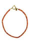 Bonnie studios Bs518 tommy orange gold necklace