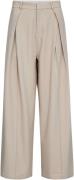 Co'Couture Nancycc pleat long pant bone