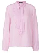 Marc Cain Ruchesblouse "rethink together"