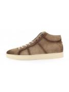 Giorgio 78802 bruine suede hoge sneakers met witte zool