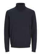 Jack & Jones Jjebasic knit roll neck jnr navy