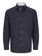 Jack & Jones Jprblaparker detail ls shirt sn navy