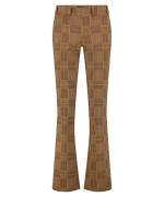 Lady Day Amsterdam broek poppy estate print camel