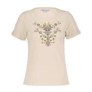 Red Button T-shirt srb4385 temmy flower army green