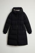 Woolrich Women matt stretch long puffer parka