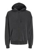 Jack & Jones Jjecharge faded sweat zip hood noos