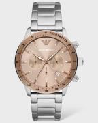 Emporio Armani Brons / stalen horloge heren