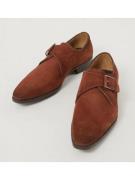 Giorgio 38201 suede gesp schoen in cognac kleur