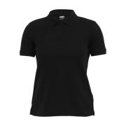 Urban Classics Dames effen poloshirt