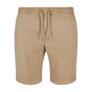 Urban Classics Heren twill stretch sweat shorts