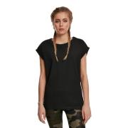 Urban Classics Dames verlengd schouder t-shirt (set van 2)