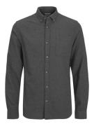 Jack & Jones Jjeclassic melange shirt ls noos antraciet