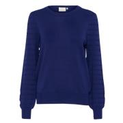 KAFFE Kaanna pullover 10509104- beacon blue