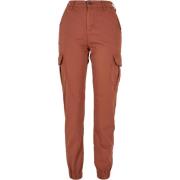 Urban Classics Dames cargo broek met hoge taille