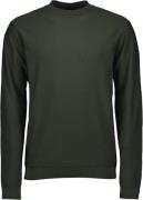 No Excess Pullover crewneck 2 coloured jacqua dark green