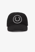 Fred Perry Circle branded matt poly cap